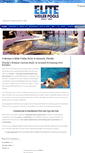 Mobile Screenshot of eliteweilerpools.com